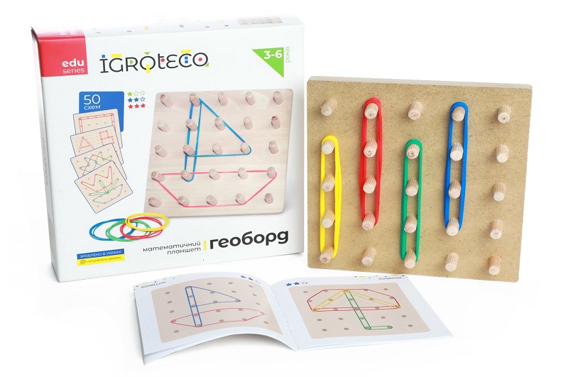 Гра розвивальна Математичний планшет 5х5"  Ігр0415"