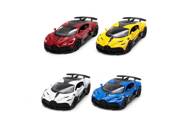 Модель легкова BUGATTI DIVO 5 KT5442W метал.інерц.відкр.дв.4кол.кор./96/"