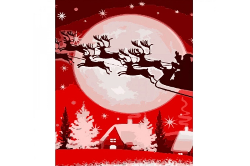 Картина по номерах Олені Stateg розміром 30х40 (SS6831)