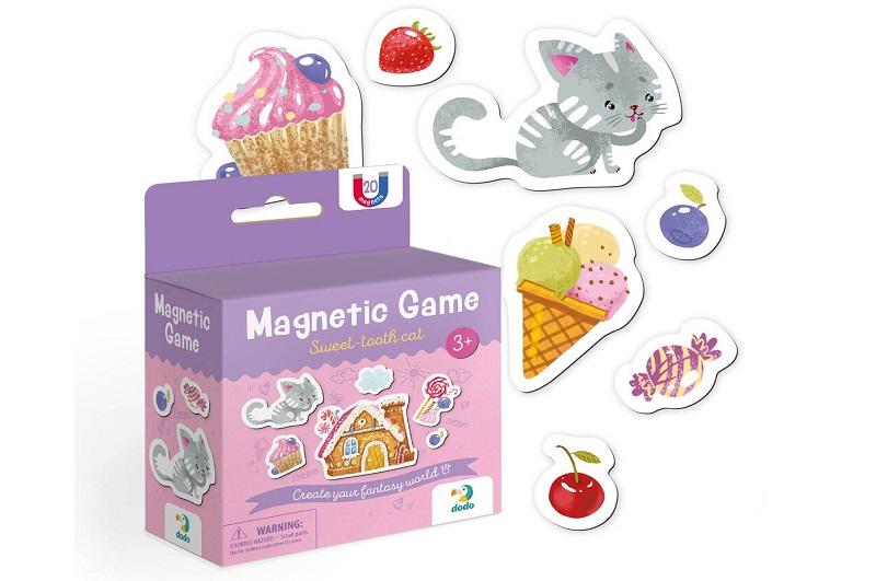 Магнітна гра «Котик-ласунчик»  До200233