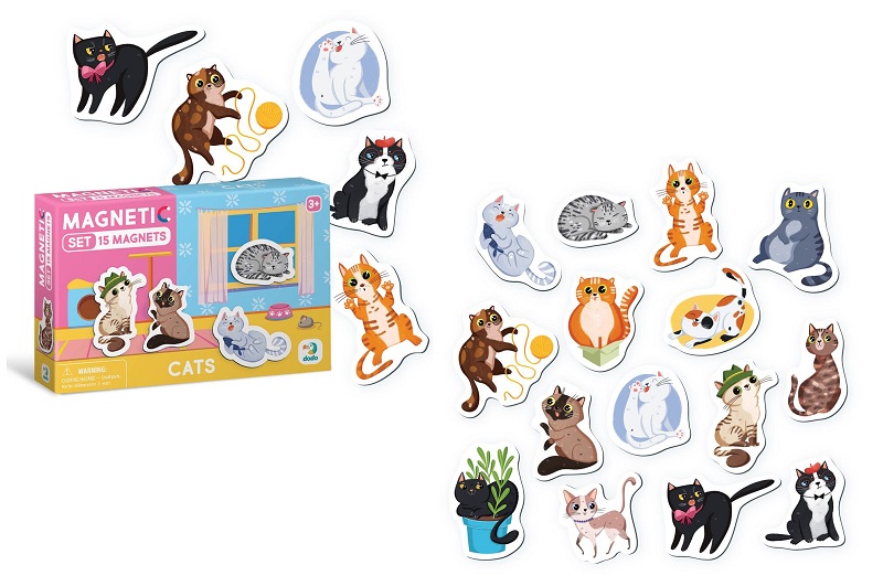 Набір магнітів «Котики»  До200258