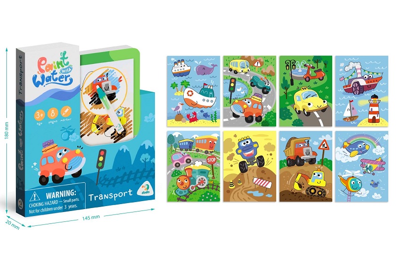 Малюй водою «Транспорт»  До300309