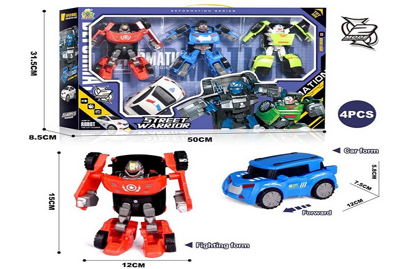 Набір трансформерів арт. 788-16Y (24шт) 4 види, короб 50*31,5*8,5см