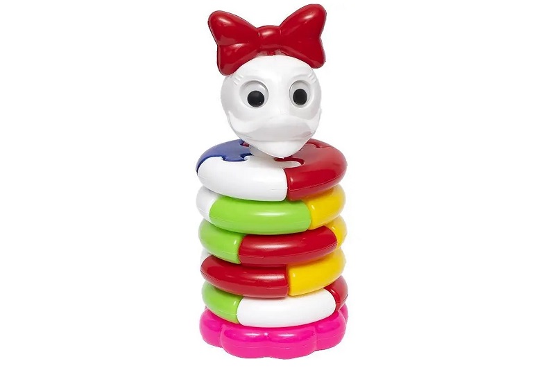 Піраміда Пазл  (качечка дівчинка). Пол1815