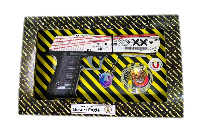 Гумкостріл  DESERT EAGLE STREAM"  BOX  DE-ST"