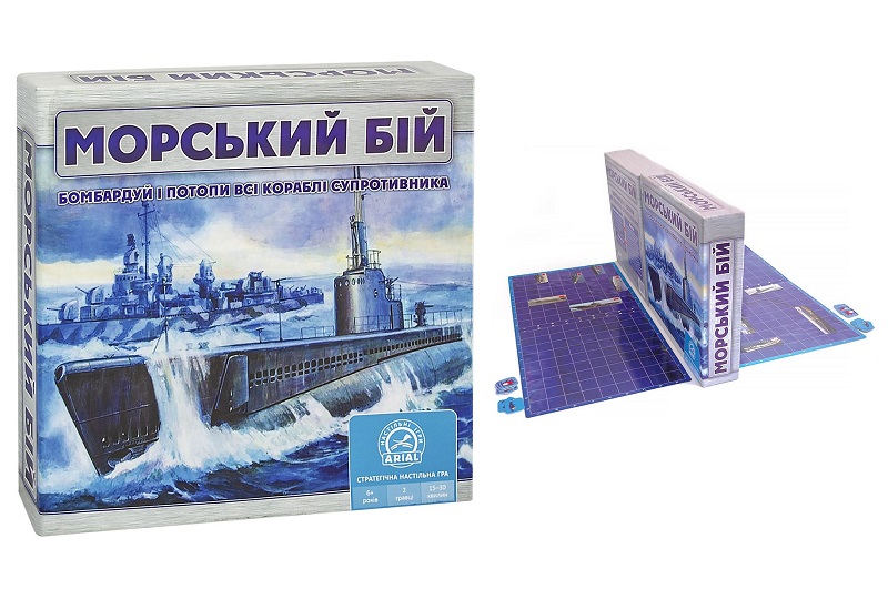 Гра настільна Морський бій  Ар0350
