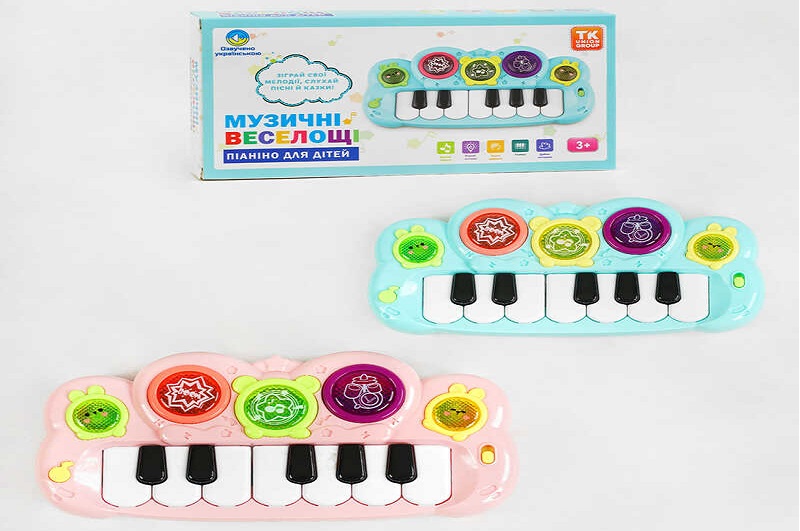Піаніно “Музичні веселощі” TK 10230 (180/2) TK Group",  2 кольори, ОЗВУЧ. УКР. МОВОЮ, пісні, казки,"