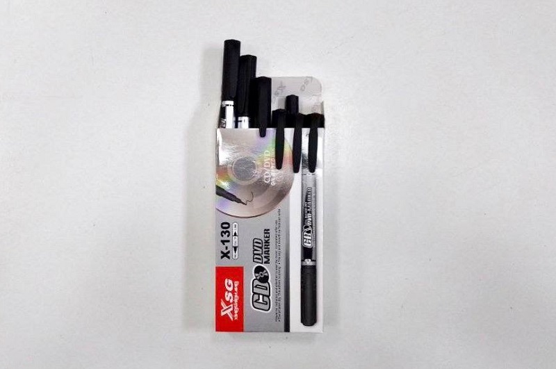 Маркер перманентний для CD дисків X-130 Чорний(12/1728)УПАК12шт