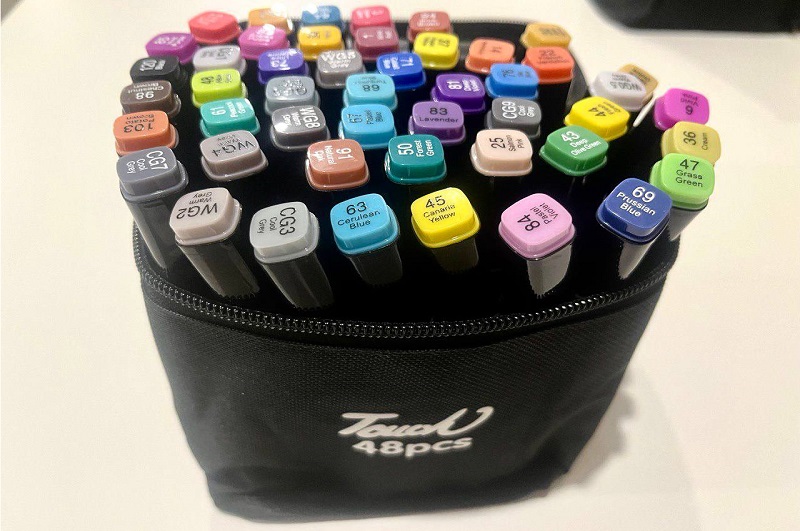 Скетч-Маркери сумка Touch 48(шт1440/уп30) SA0112