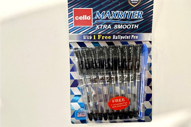 Ручка масляна Cello MAXRITER Чорна(10/600/2400) УПАК10шт