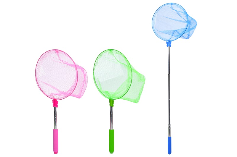 Сачок для метеликів MS 1295-1 УП5ШТ(60шт)довж от 50см до 115см, ручка-телеск, ручка EVA, діам.24см,