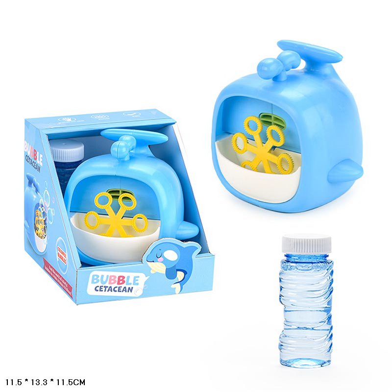 Мильні бульбашки MY272-1 (108шт/2) установка Кит,запаска откр.,бат.короб. 12*13 см