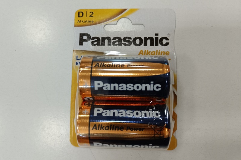 батарейка алкалайн  Panasonic  Alkaline Power  LR20  2bl (24/120) УПАК2 бат