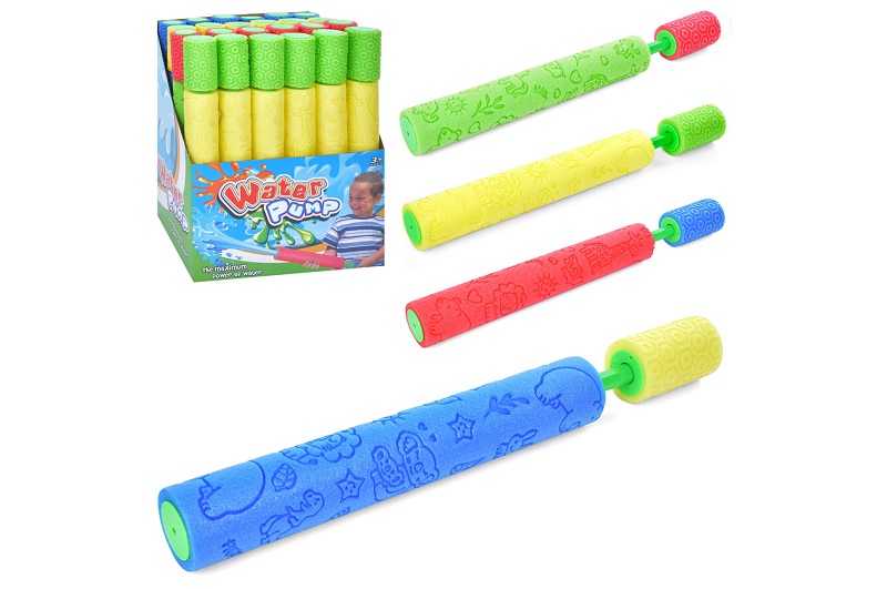 Водяний насос 2219-40 (96шт) 40см, 24шт(4кольори) в дисплеї, 30,5-40-20,5смУПАК24шт