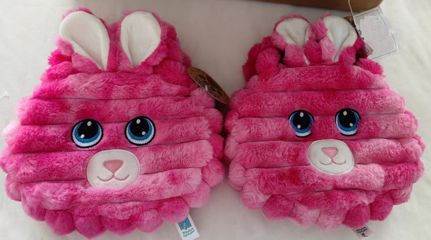 М'яка сумочка арт. MJ2424 (24шт) зайчик 7*9""